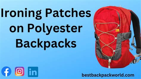 can you iron patches on polyester backpack|can i iron patches on polyester.